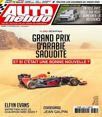 Auto Hebdo N°2286 Du 11 Novembre 2020