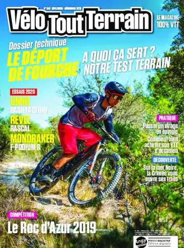 Vélo Tout Terrain - Novembre-Décembre 2019