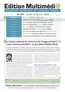 Edition Multimédi@ N.337 - 17 Février 2025