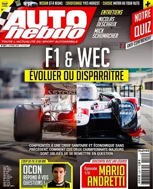 Auto Hebdo N°2261 Du 15 Avril 2020