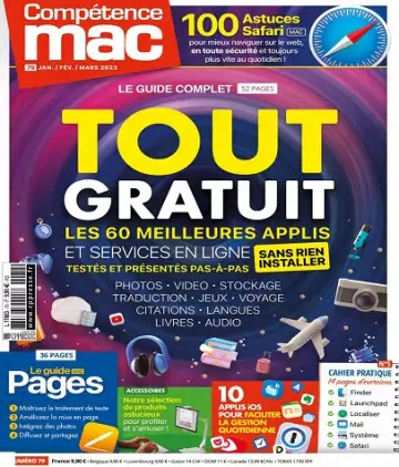 Compétence Mac N°79 – Janvier-Mars 2023