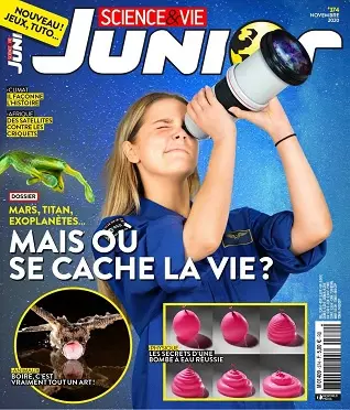 Science et Vie Junior N°374 – Novembre 2020